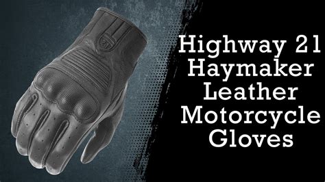 Glove Manufacturing Process Highway 21 Haymaker Leather Motorcycle Gloves